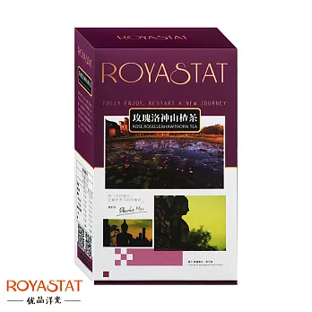 【ROYASTAT 优品洋光】玫瑰洛神山楂茶三角立體茶包(12入)