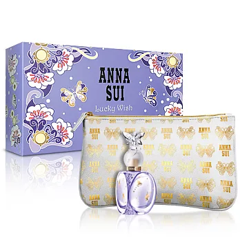 Anna Sui 安娜蘇 幸運精靈花綻禮盒-送品牌針管&紙袋