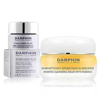 Darphin 朵法 花梨木按摩潔面膏(40ml)+深海緊緻賦活精華乳霜(5ml)