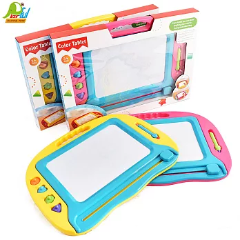 【Playful Toys 頑玩具】彩色磁性大畫板 (兒童磁性畫板 四色畫板 磁性塗鴉) J016-1