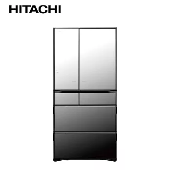 ［HITACHI 日立家電］741公升日製六門變頻冰箱 琉璃鏡 RX740HJ-X