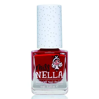 英國 【Miss NELLA】 兒童水性可撕式安全指甲油-草莓紅 MN07 (4ml)