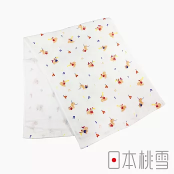 日本桃雪【可愛紗布毛巾】小小馬戲團超值兩件組共三款-松鼠