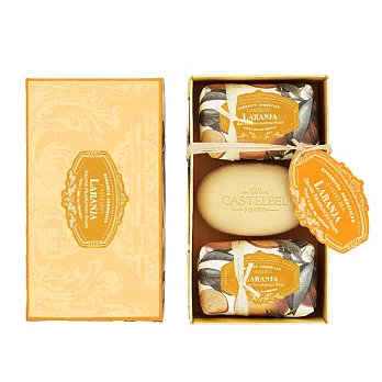 【U】CASTELBEL - 純真系列 150g香氛皂禮盒(3入/組﹐7款可選) - 香橙