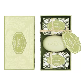 【U】CASTELBEL - 純真系列 150g香氛皂禮盒(3入/組﹐7款可選) - 馬鞭草