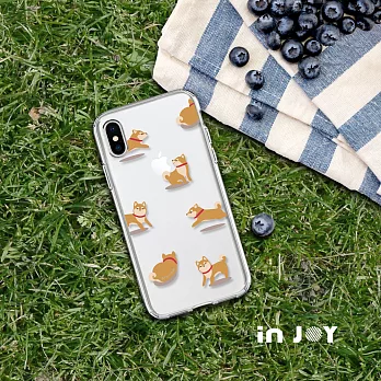 INJOYmall for iPhone XS 恭喜發柴透明防摔手機殼 保護殼
