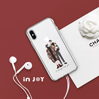 INJOYmall for iPhone XS 情人節 禮物透明 防摔手機殼 保護殼