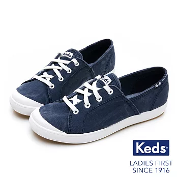【Keds】SANDY 復古綁帶休閒鞋US7.5海軍藍