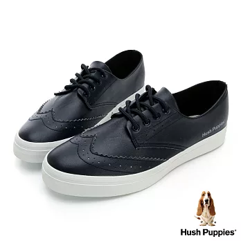 Hush Puppies 經典牛津休閒鞋US6黑色