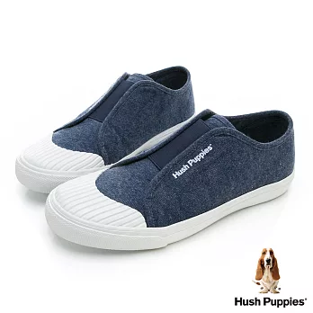 Hush Puppies 簡約貝殼頭懶人便鞋US7.5深藍