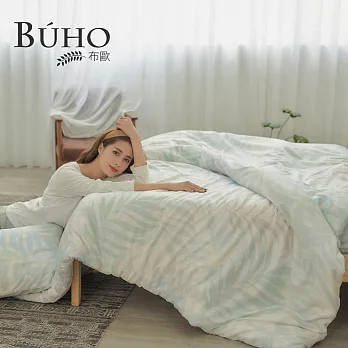 BUHO《無聲靜語》舒涼TENCEL天絲雙人三件式床包枕套組