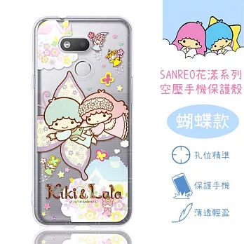 【雙子星】HTC Desire 12s 花漾系列 氣墊空壓 手機殼(蝴蝶)