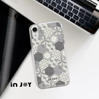 INJOYmall for iPhone XS max 復古歐式花磚 防摔手機殼 保護殼