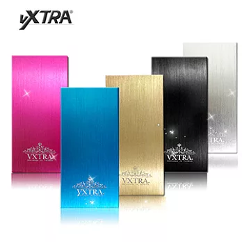 VXTRA 薄型金屬拉絲 8000mah 大容量智慧行動電源公主蜜糖桃