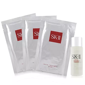 SK-II 青春露(30ml)+青春敷面膜X3