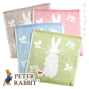 比得兔無捻提花手帕巾-PR321/322/678-MT-12入