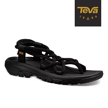 TEVA 女 XLT Infinity 羅馬織帶運動涼鞋-US6黑