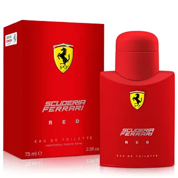 Ferrari法拉利 紅色法拉利男性香水(75ml)