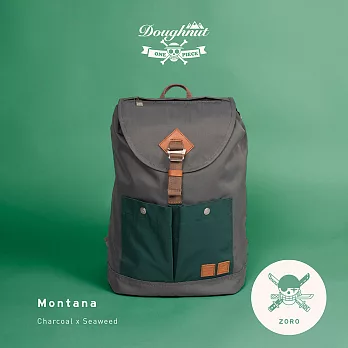 Doughnut 防潑水航海王索隆餅乾包 + 零錢包組