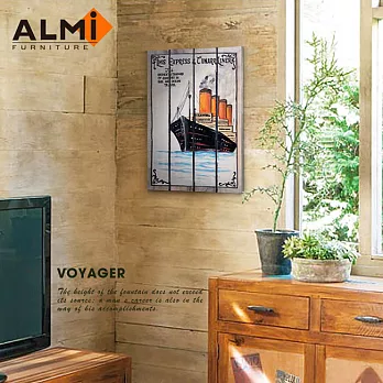 【ALMI】PAINTING-VOYAGER 40x60 木板畫( 7款可選)LMS