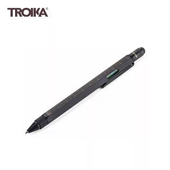 【TROIKA】多功能工具筆  黑金色