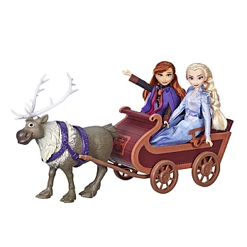 迪士尼公主系列 - 冰雪奇緣2 公主與小斯雪橇組