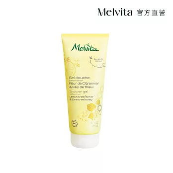 Melvita蜜葳特 檸檬萊姆花蜜沐浴膠200ml