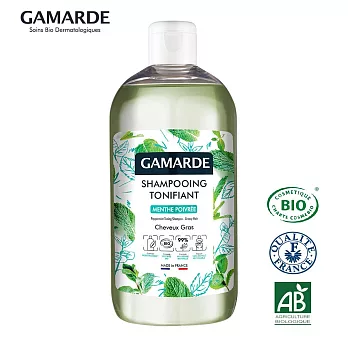 GamARde法國珂瑪德 薄荷清爽洗髮精 500 ml