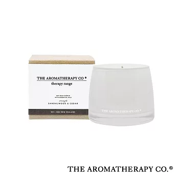 The Aromatherapy Co. 紐西蘭天然香氛 Therapy系列 雪松檀香 Sandalwood and Cedar 260g 香氛蠟燭