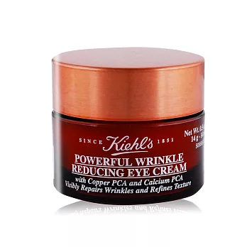 KIEHL’S 契爾氏 超能量抗痕彈力眼霜(14ml)-國際航空版