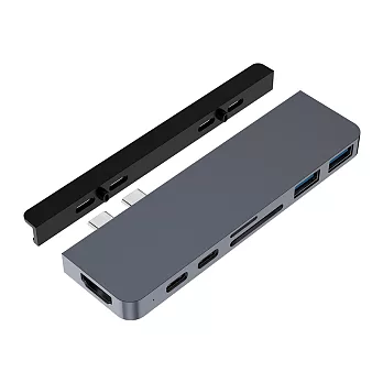 HyperDrive 7-in-2 USB-C Hub (二代)太空灰