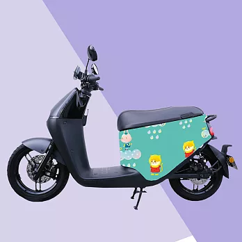 gogoro 防刮車套-iD28 雨天貓咪Ai1