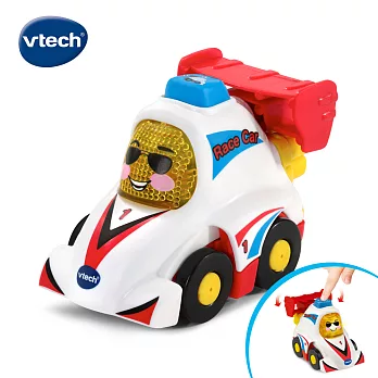 【Vtech】嘟嘟聲光互動車-賽車