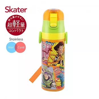 日本 Skater 不鏽鋼直飲保溫水壺(470ml) 玩具Comics