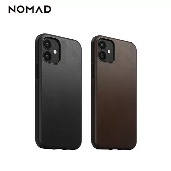 美國NOMAD經典皮革防摔保護殼-iPhone 12 Mini (5.4＂) 棕色