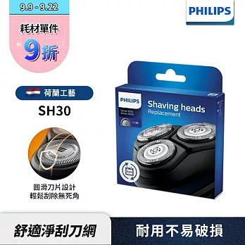 【Philips 飛利浦】電鬍刀刀頭 SH30