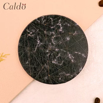 【Caldo卡朵生活】月光之夜圓形珪藻土杯墊 銀河星空