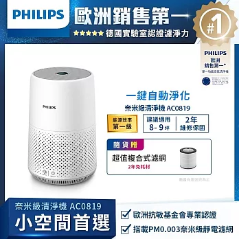 【飛利浦PHILIPS】奈米級空氣清淨機