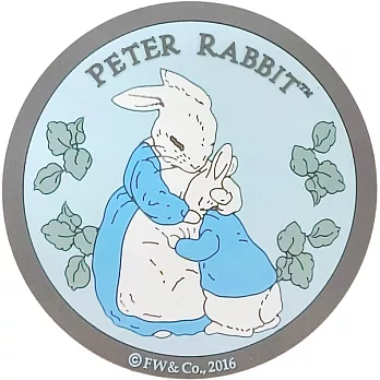 【PETER RABBIT比得兔】橡膠杯墊-3款可選 溫馨情