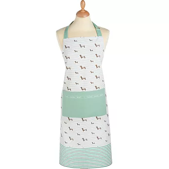 《KitchenCraft》平口單袋圍裙(臘腸狗) | 廚房圍裙 料理圍裙 烘焙圍裙