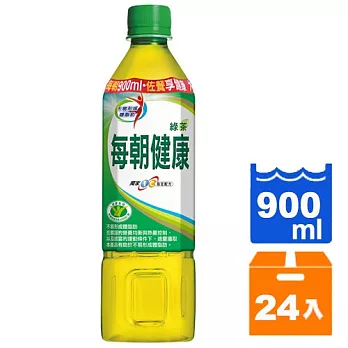 每朝綠茶 900ml大容量 (24入)
