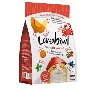 Loveabowl囍碗｜無穀天然糧-全齡貓-鮭魚&雪蟹配方 4.1kg