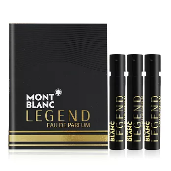 MONTBLANC 萬寶龍 傳奇至尊男仕淡香精針管(1.2ml)X3-公司貨