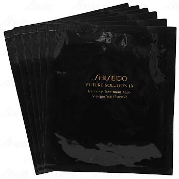 SHISEIDO 資生堂 時空琉璃LX御藏修護面膜(60g)*6(公司貨)