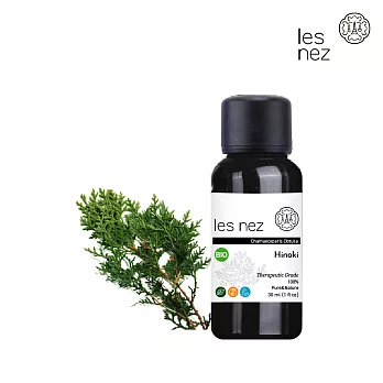 【Les nez 香鼻子】天然單方檜木純精油 30ML