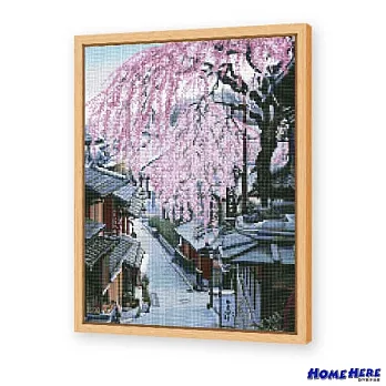 [HOMEHERE] DIY鑽石畫／京都 櫻花坂道（全新升級版）