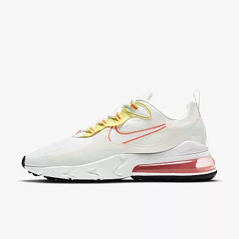 Nike Wmns Air Max 270 React [CV8818-102] 女鞋 運動 休閒 氣墊 穿搭 米 白 23.5cm 米/白