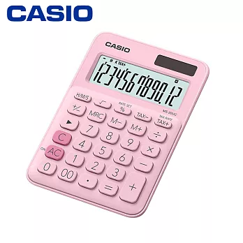 CASIO MS-20UC 馬卡龍計算機 淡粉