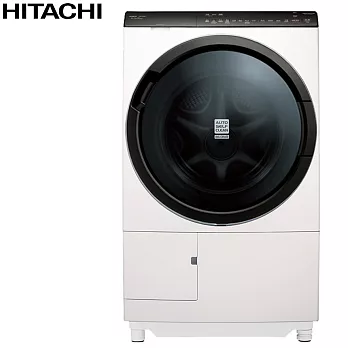 HITACHI日立11.5公斤日本原裝IOT智能自動投洗滾筒式洗脫烘【右開】 BDSX115FJR 珍珠白(N)