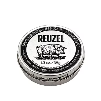 REUZEL 星耀豬超強水性無光澤髮蠟 35g-代理商公司貨